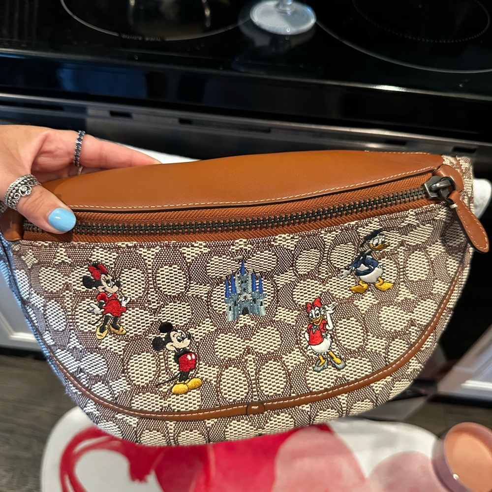 Coach x Disney Walt Disney World 50th Anniversary Fanny Pack / Bum Bag